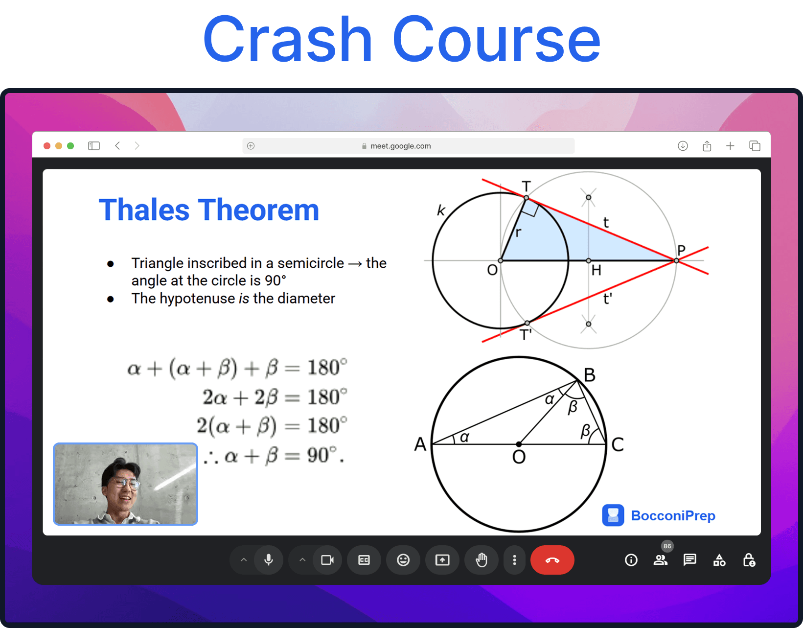 Bocconi crash course overview